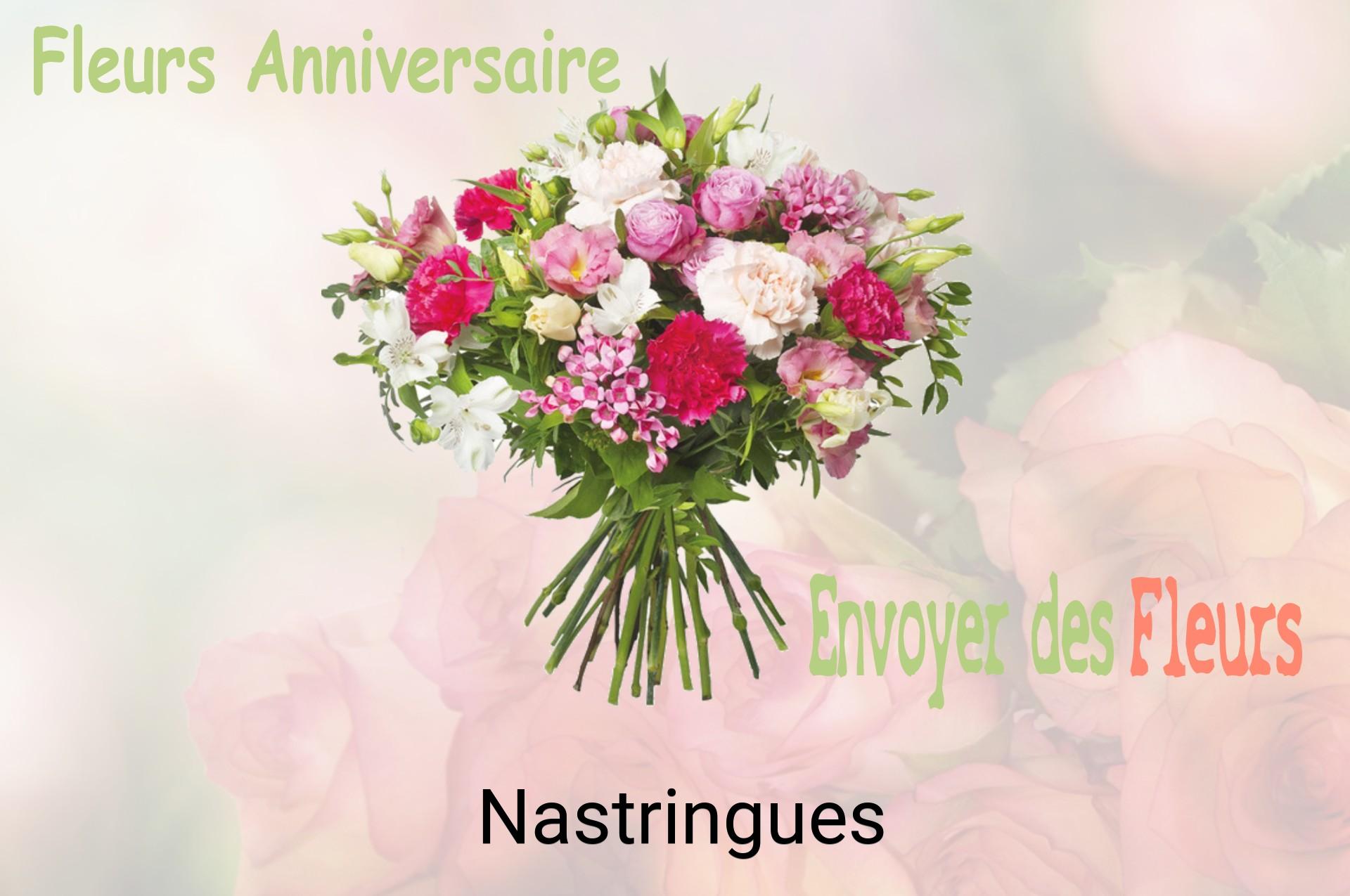 Bouquet de fleurs d’anniversaire livré à Nastringues